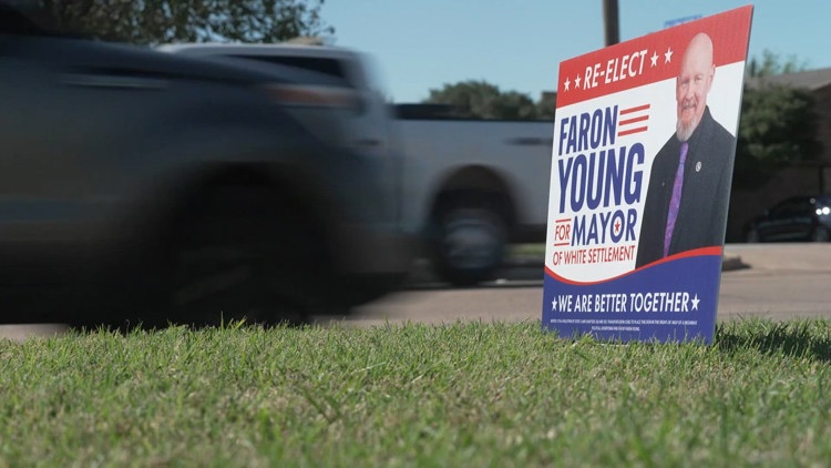 A North Texas mayor says he recognized a person caught on camera stealing his campaign sign — WFAA (Dallas-Fort Worth), Sugar Land Government news