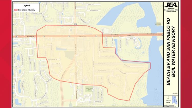 Boil Water Advisory in place for parts of San Pablo Road after water main break — First Coast News Local, Sugar Land Community news